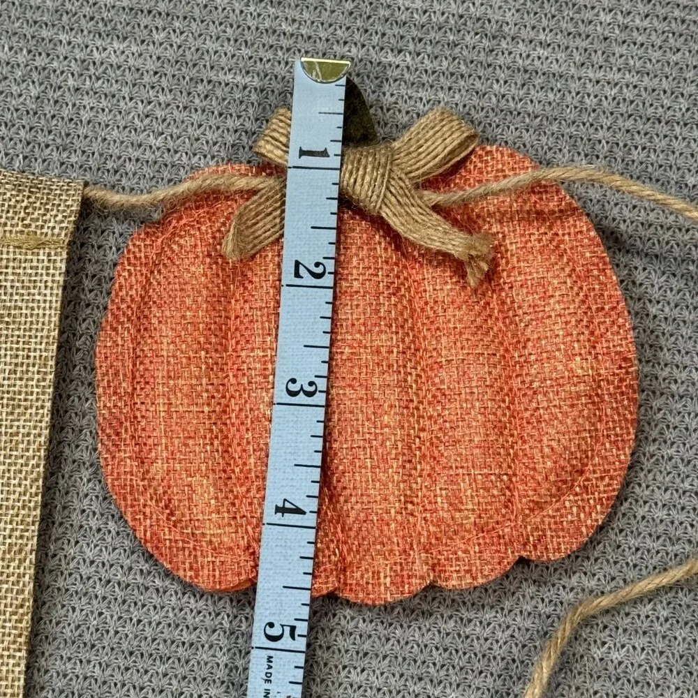 Rustic Give Thanks Burlap Banner Thanksgiving Seasonal Decor Mantel Hobby Lobby